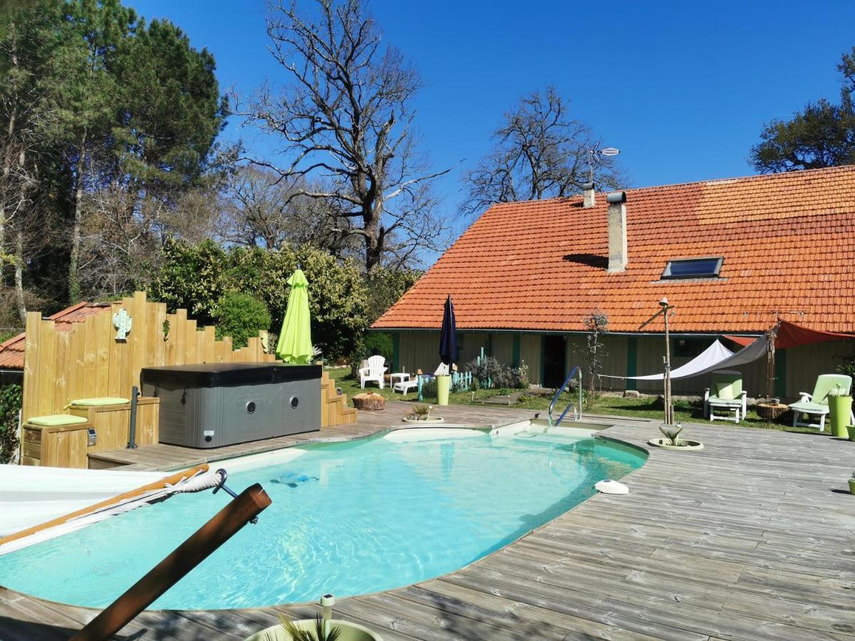 Les Hôtes Landes Saint-Gor Exterior foto