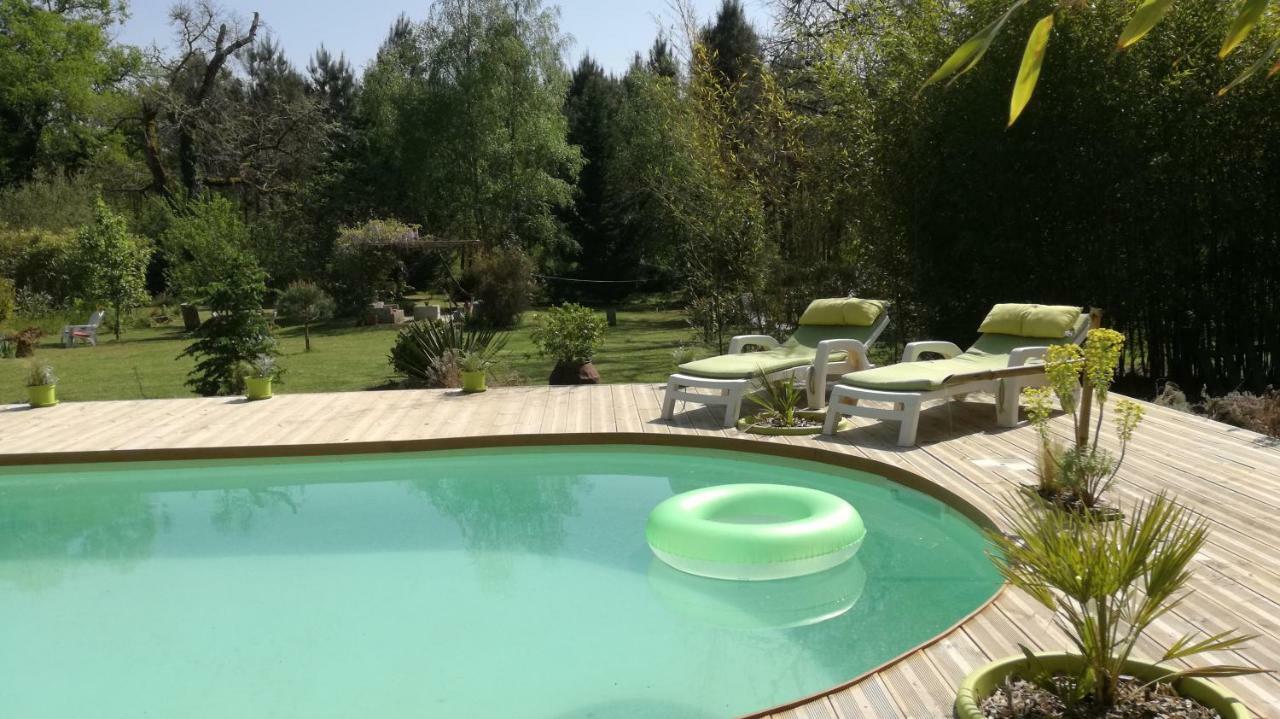 Les Hôtes Landes Saint-Gor Exterior foto