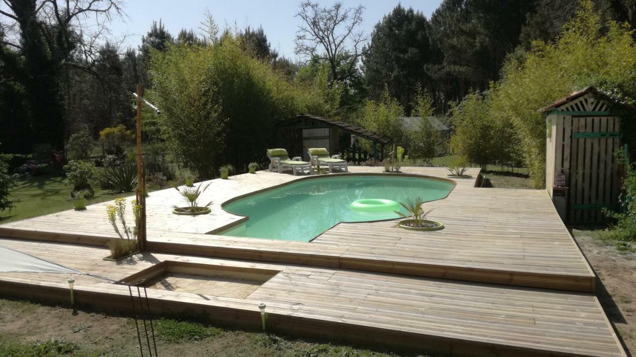 Les Hôtes Landes Saint-Gor Exterior foto